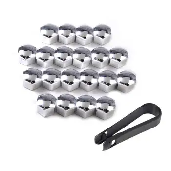 

20pcs/set Universal Car Tire Screw Cap Nut Protection Automobile Tool Decoration Hub Protector Dustproof With Removal Cover F4E0
