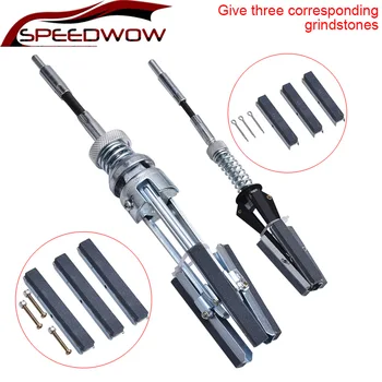 

SPEEDWOW Universal Truck Brake Cylinder Three-Jaw Cylinder Sander Flexible Shaft Car Engine Brake Piston Cylinder Hone Alloy