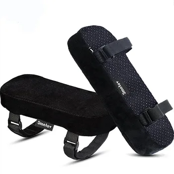 

Armrest Pads Covers Foam Elbow Pillow for Forearm Pressure Relief Arm Rest Cover For Office Chairs Wheelchair Comfy Gaming Chair