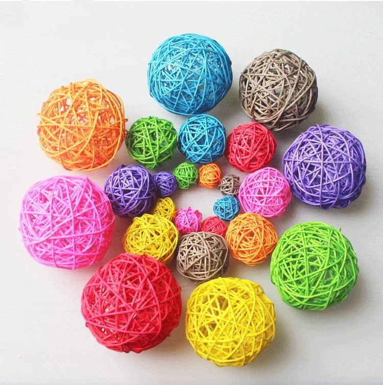 Разноцветный тростник Шелковый шар можно использовать в домашнем бар, супермаркет и рынок украшения материал для ручной работы сделай сам
