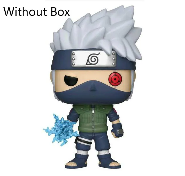 FUNKO POP оригинальные Naruto, Shippuden, SASUKE Curse Mark ПВХ Какаши Фигурки Коллекция Модель игрушки для детей подарок - Цвет: No Box