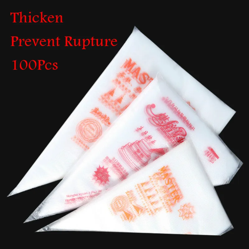 20/100PCs High Quality Pastry Bags Cake Decoration Kitchen Icing Food