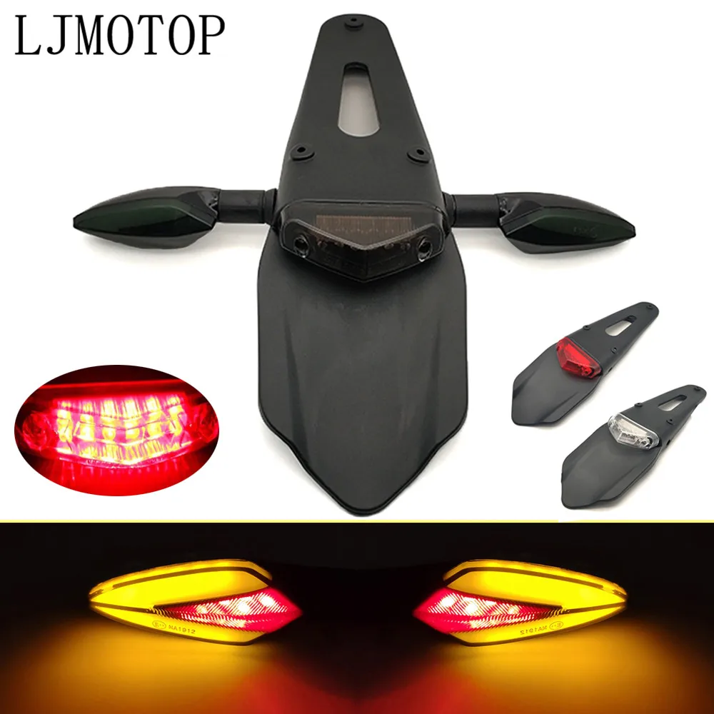 Заднее крыло для мотоцикла и тормоза задний светильник 12 В светодиодный Honda CRF1000L