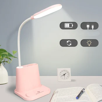 

LED Desk Lamp Touching Dimming Adjustment Table Lamp for Kids Reading Study Bedside JDH99
