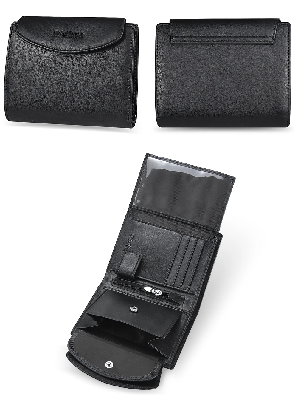 DICIHAYA Genuine Leather Women Wallet Coin Purse For Girls Female Small Portomonee Lady Purse Money Bag Card Holder Mini Clutch DICIHAYA Genuine Leather Women Wallet Coin Purse For Girls Female Small Portomonee Lady Purse Money Bag Card Holder Mini Clutch