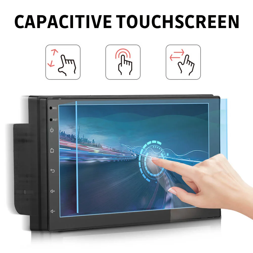 7 ''сенсорный мультимедийный Радио Стерео Bluetooth GPS FM Автомобильный MP5 плеер для