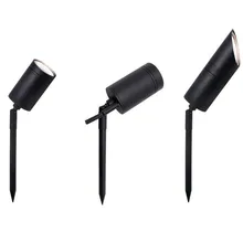 Открытый сад Газон лампа свет парк двора путь ландшафтное освещение наземная вставка GU10 Светодиодный прожектор источник светильник 20шт