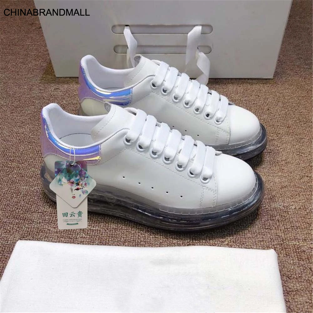 

Women's Shoes Mixed Color Sneakers Genuine Leather Shoes Breathable Comfortable Casual Shoes For Women Hot Sell Shoes