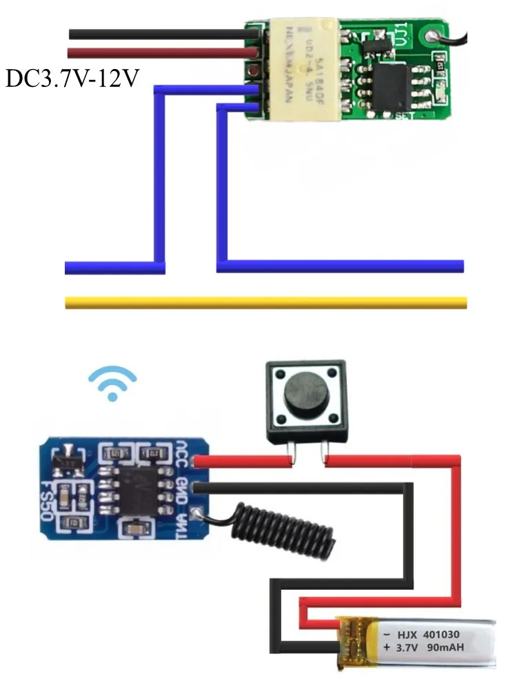 Placa remota do PWB do RF 1527