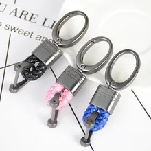 Металлический кожаный брелок для ключей на заказ креативные подарки ручной работы маленькая сувенирная рекламная продукция брелок для ключей