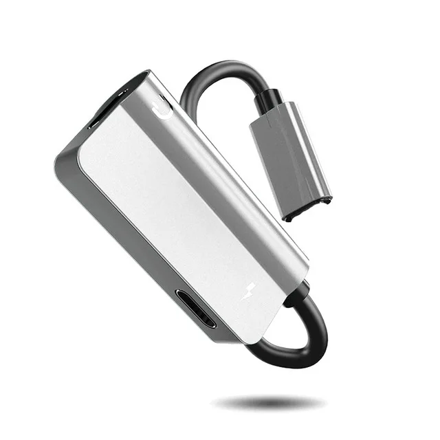silver Двойной 2 в 1 для lightning Jack для наушников аудио адаптер IOS 12,3 для iPhone XR X 8 7 Plus XS Max наушники AUX зарядный кабель - Цвет: silver