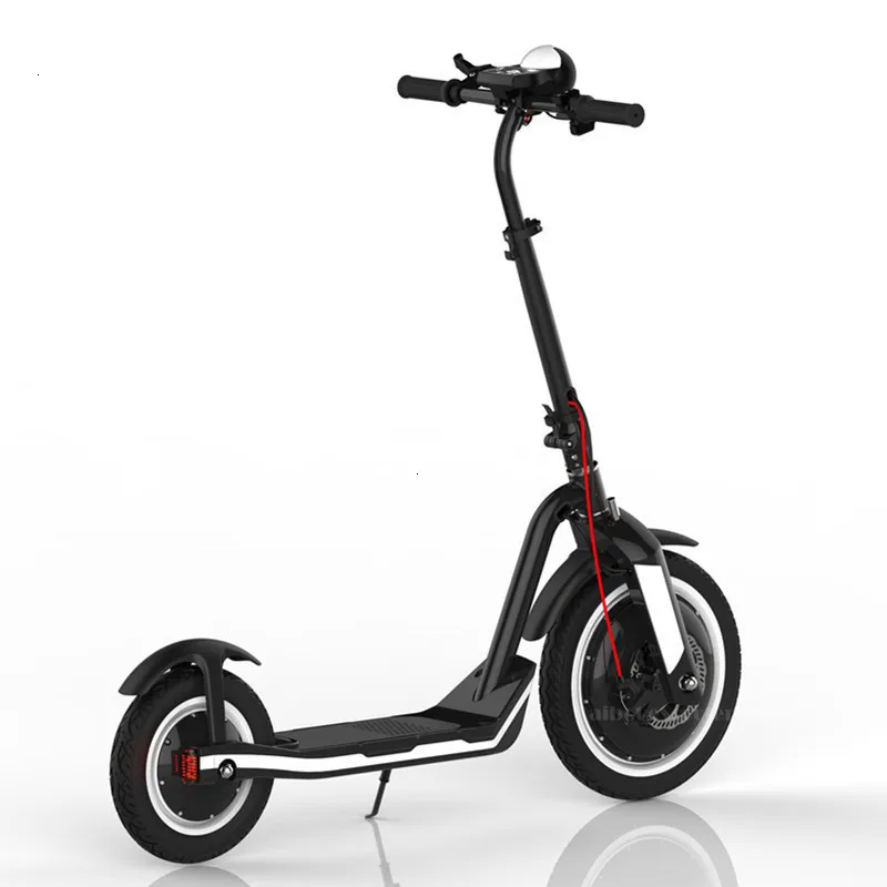New 12 Inch Electric Kick Scooter For Adults Two Wheels Electric Scooters 36V 350W Big Tires Off Road Portable Electric Scooter (12)