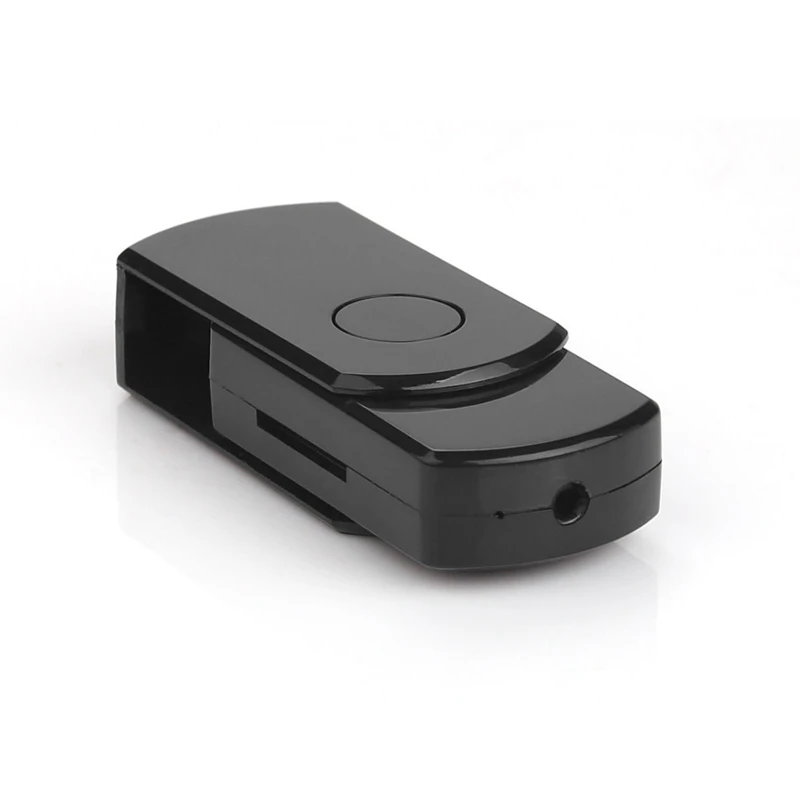 USB мини-камера 2 в 1 USB диск циклическая запись портативная Мини HD камера многофункциональная запись поворотный USB флеш-накопитель