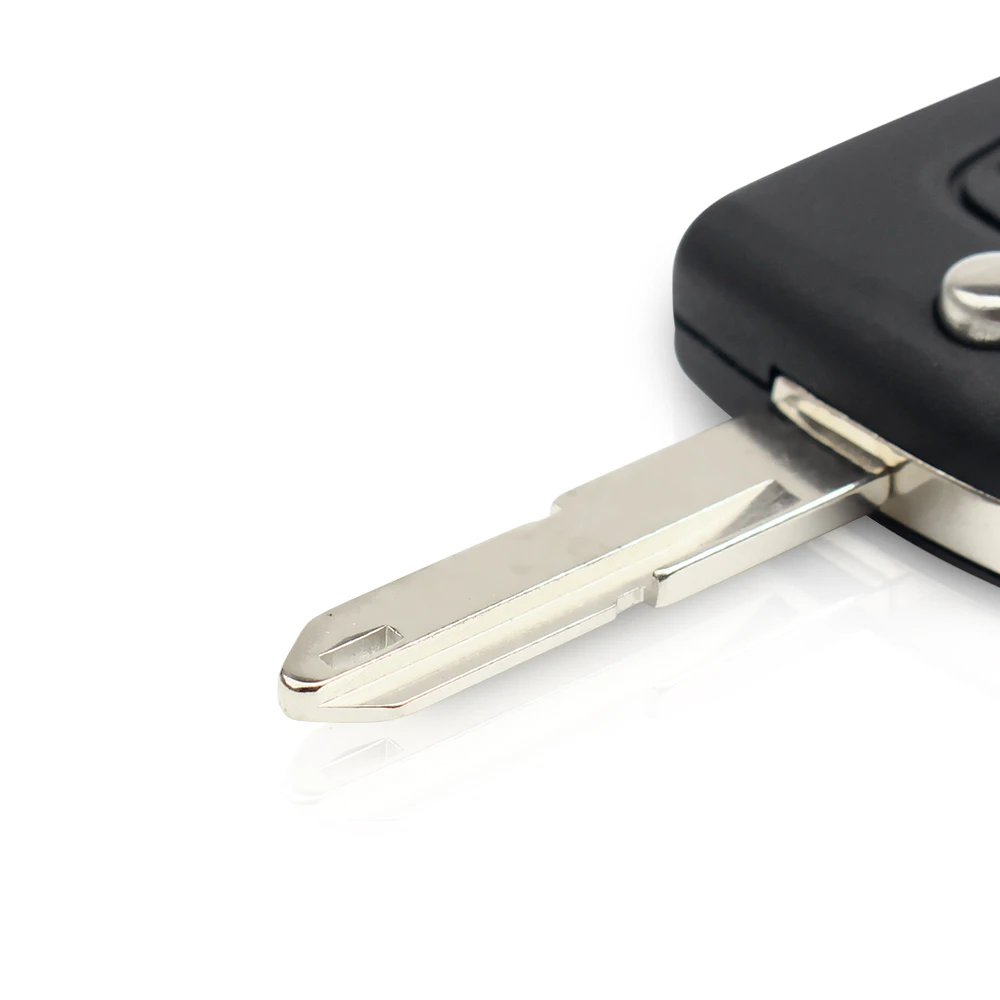 KEYYOU стиль модифицированный Флип складной дистанционный ключ оболочка 2 кнопки для peugeot 106 206 306 406 Citroen C2 C3 Xsara Picasso ключ