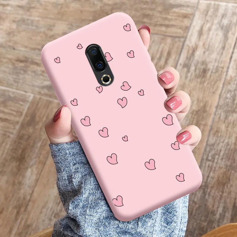 Love Shape TPU Soft Shell For Meizu 16 Case Personality Tide Shell For Meizu 16 Plus Case Cartoon Cute Trend Shell For Meizu 16 best meizu phone case Cases For Meizu