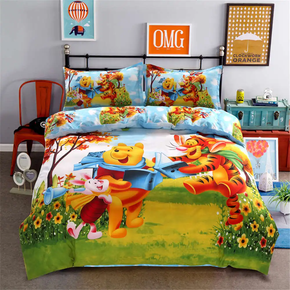 pooh bedding