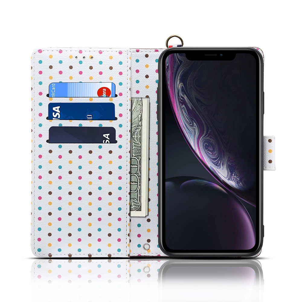 Чехол для samsung Galaxy A50 A30 A70 A40 A60 A20e A9 A7 S10E S10 Plus Note 10 10+ 9 кожаный чехол для телефона чехол-бумажник с ремешком