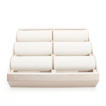 

New Bracelet Jewelry Display Packaging Storage Stands White For Ring Earring Pendent Trays Jewellery Holder Showcase