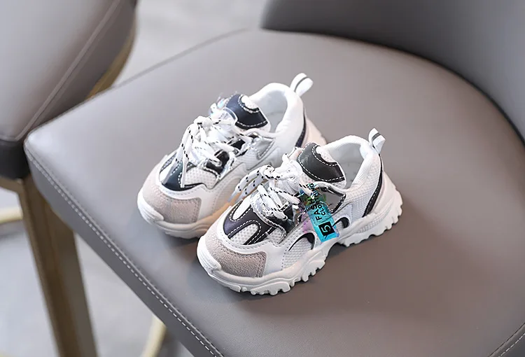 Children Sports Shoes Infant Soft-soled Toddler Shoes Fall New Girls Baby Breathable Net Sneakers Fashion Kids Shoes for Boys best leather shoes