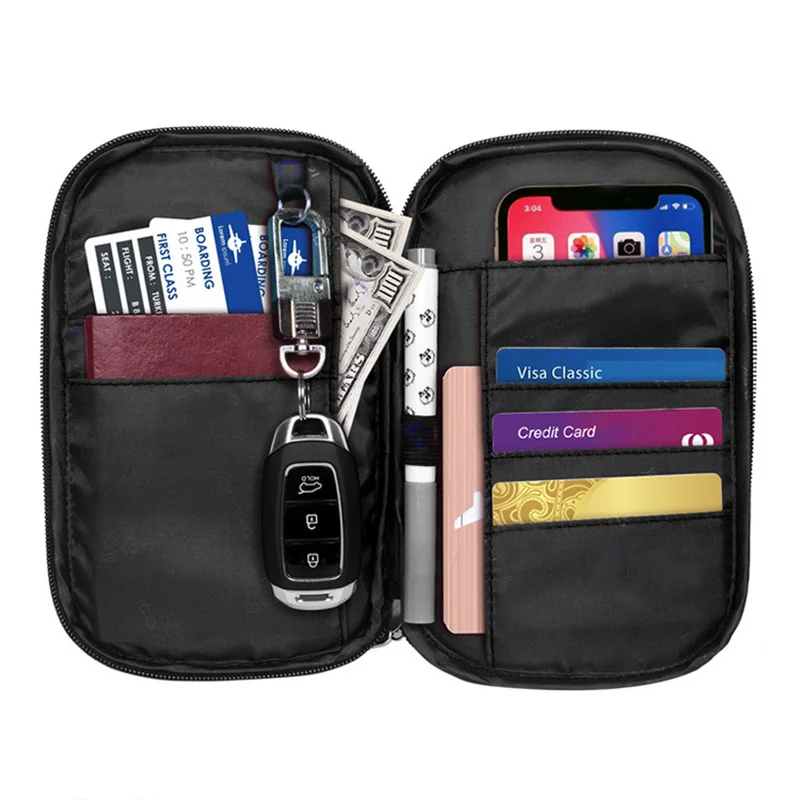 Кошелек для паспорта и путешествий, держатель для документов, паспорта, многоцелевой держатель для кредитных карт, посылка для удостоверения личности, органайзер для хранения, клатч