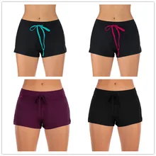 Трусы женские купальники бикини Низ сплошной бандаж купальник Танкини размера плюс женское нижнее белье для плавания Спортивная пляжная одежда