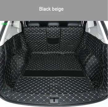 

Custom fit car Trunk mats for Volkswagen Beetle CC Eos GolfJetta Passat Tiguan Touaregsharan 5D carpet floor liner