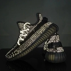 350 v2 Новое поступление дышащие кроссовки yeezys air 350 v2 boost мужские и женские спортивные кроссовки размер 36-46 Прямая поставка - Цвет: 350 v2