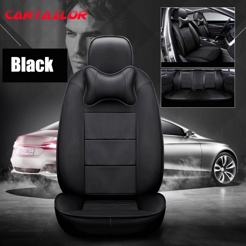 Cartailor Front & Rear Cover Seat For Suzuki Jimny Leather Car Seat