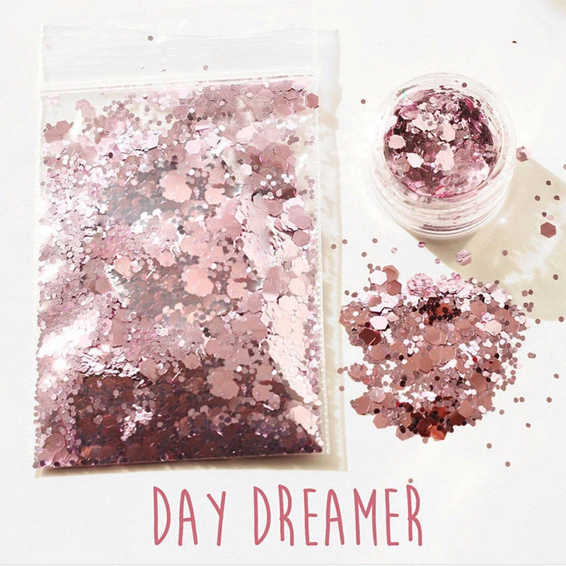 Горячая Распродажа, 14 цветов, праздничные блестящие пудры для лица, вечерние тени для макияжа, декоративная косметика для лица - Цвет: Day Dreamer