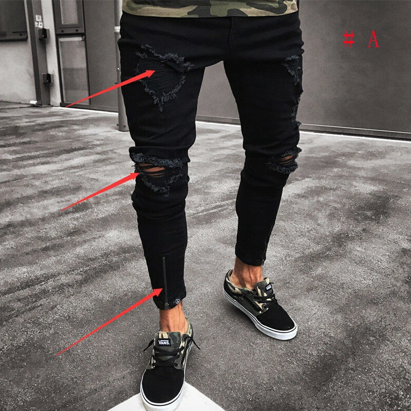 black jeans black vans