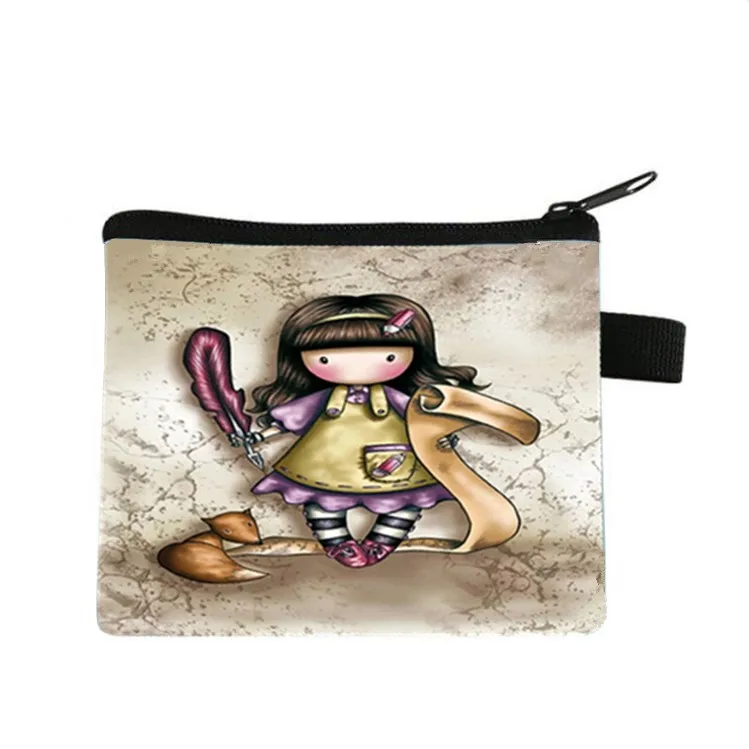 Game Wallet Student Boys And Girls Short Wallet Card Bag Pocket Change Purse Cute Coin Purse Clear Purse Small Pouch coin Bolsa