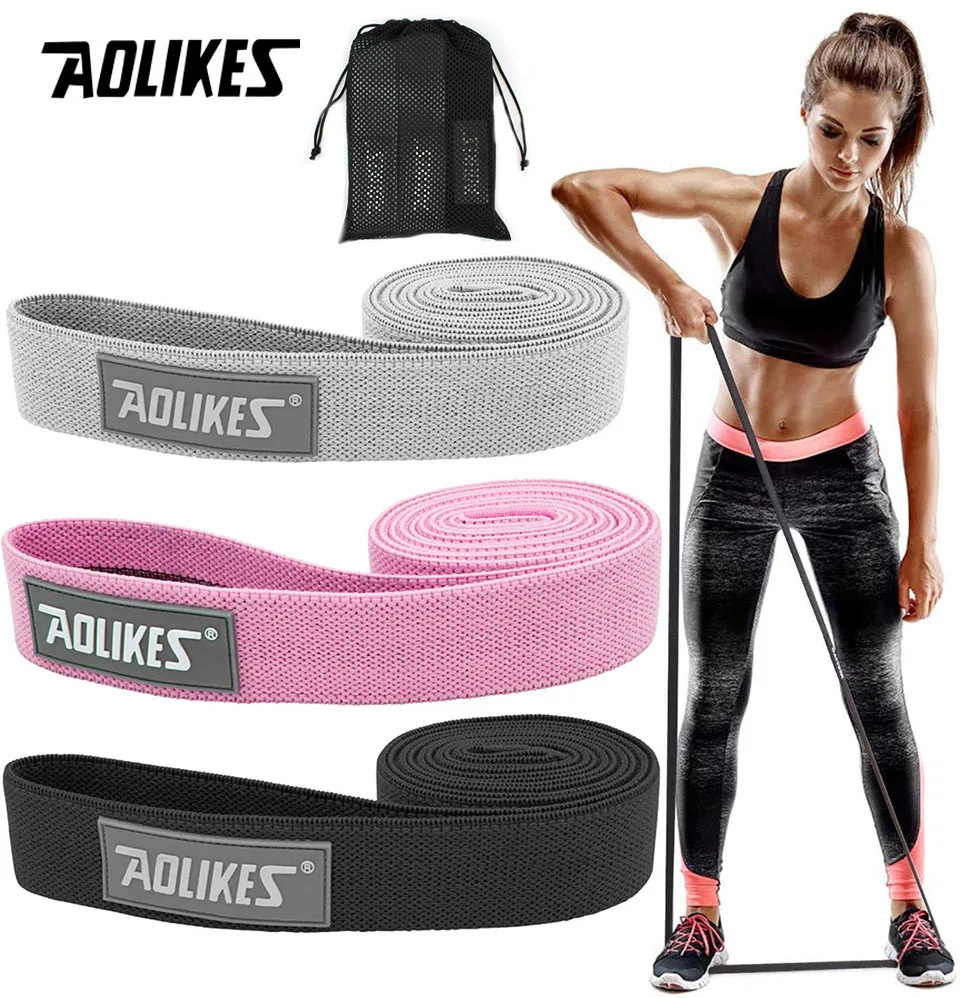 Fitness Resistance Bands Fabric Hip Circle Booty Loop Glute Leg Squat