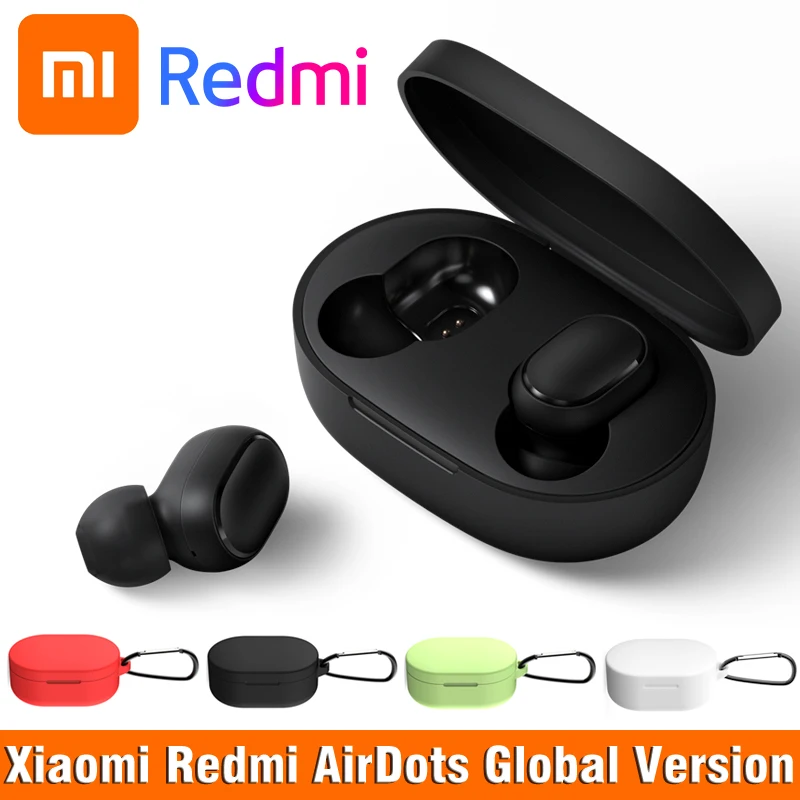 

Xiaomi Redmi Airdots Original Xiaomi Wireless Earphone TWS Global Version Voice Bluetooth 5.0 Noise reduction With Mic Control