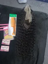 Peluca brasileña de ondas profundas prearrancada, peluca con malla frontal y pelo de bebé, 13x4, para mujeres negras