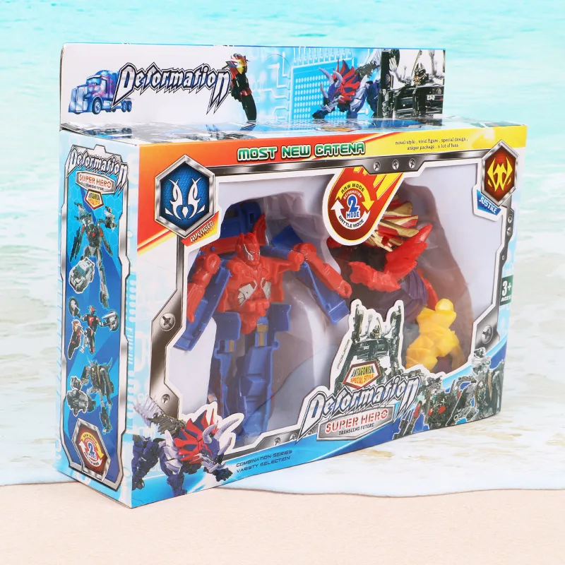 

Factory Price Children Transformation Toy Cool Car Transformation Car Model Stall Hot Selling Boy Toy