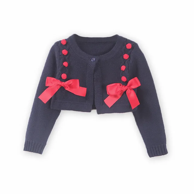 navy blue baby girl cardigan