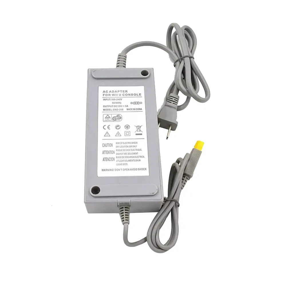 

US/EU Plug Adapter Power Supply Charger For Nintendo Wii U Console Game Switch Charger For Large-screen HD TV