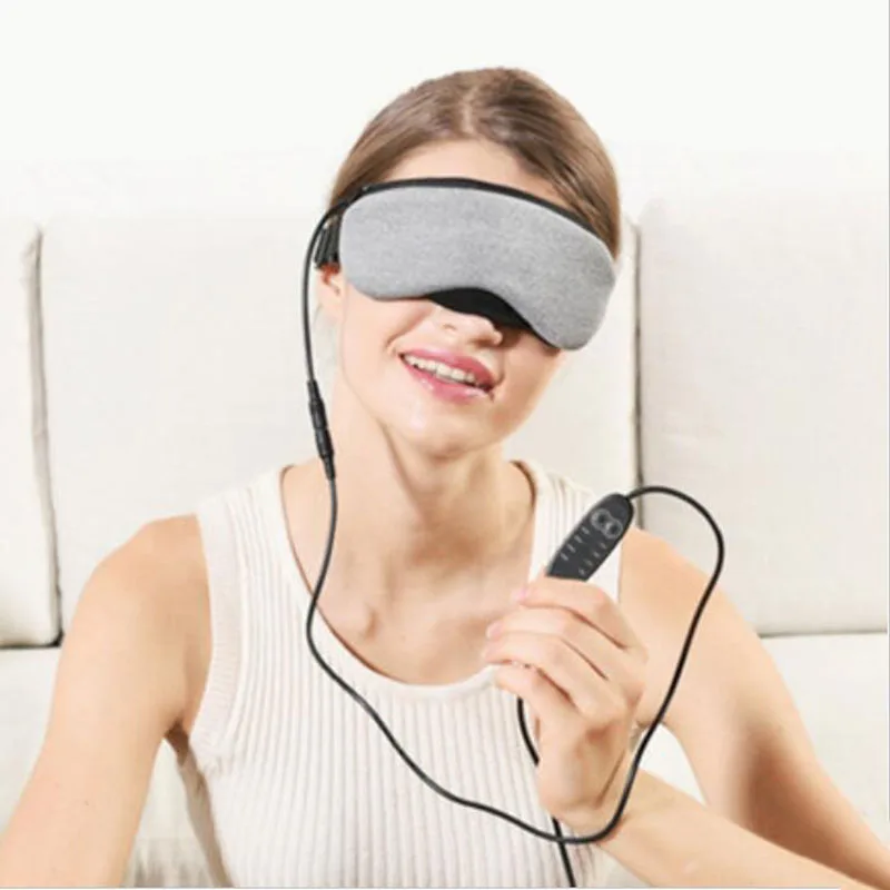Паровая маска для глаз женский usb нагрев компрессионный сон массажер для глаз физиотерапия товары для домашнего здоровья