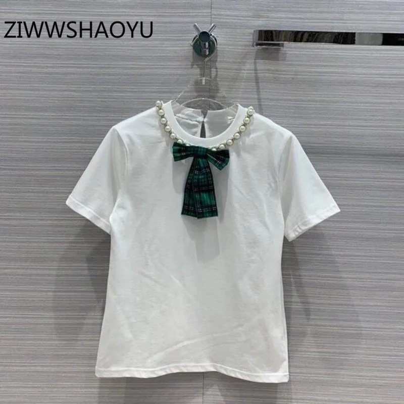 ZIWWSHAOYU High-End Custom Spring Summer White