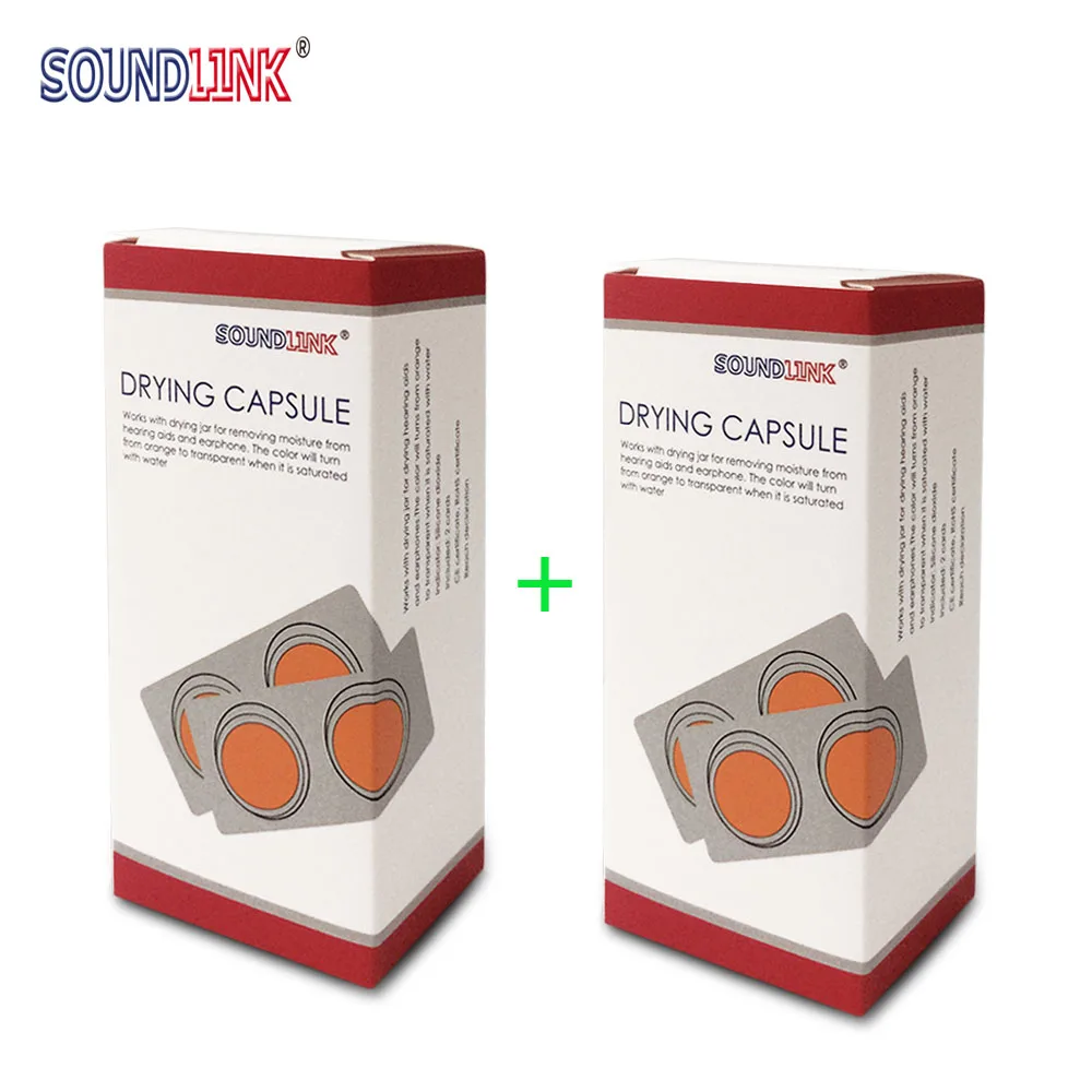 

Hearing Aid Drying Capsules Desiccant Dehumidifier(2 Boxes/ 4 Cards)