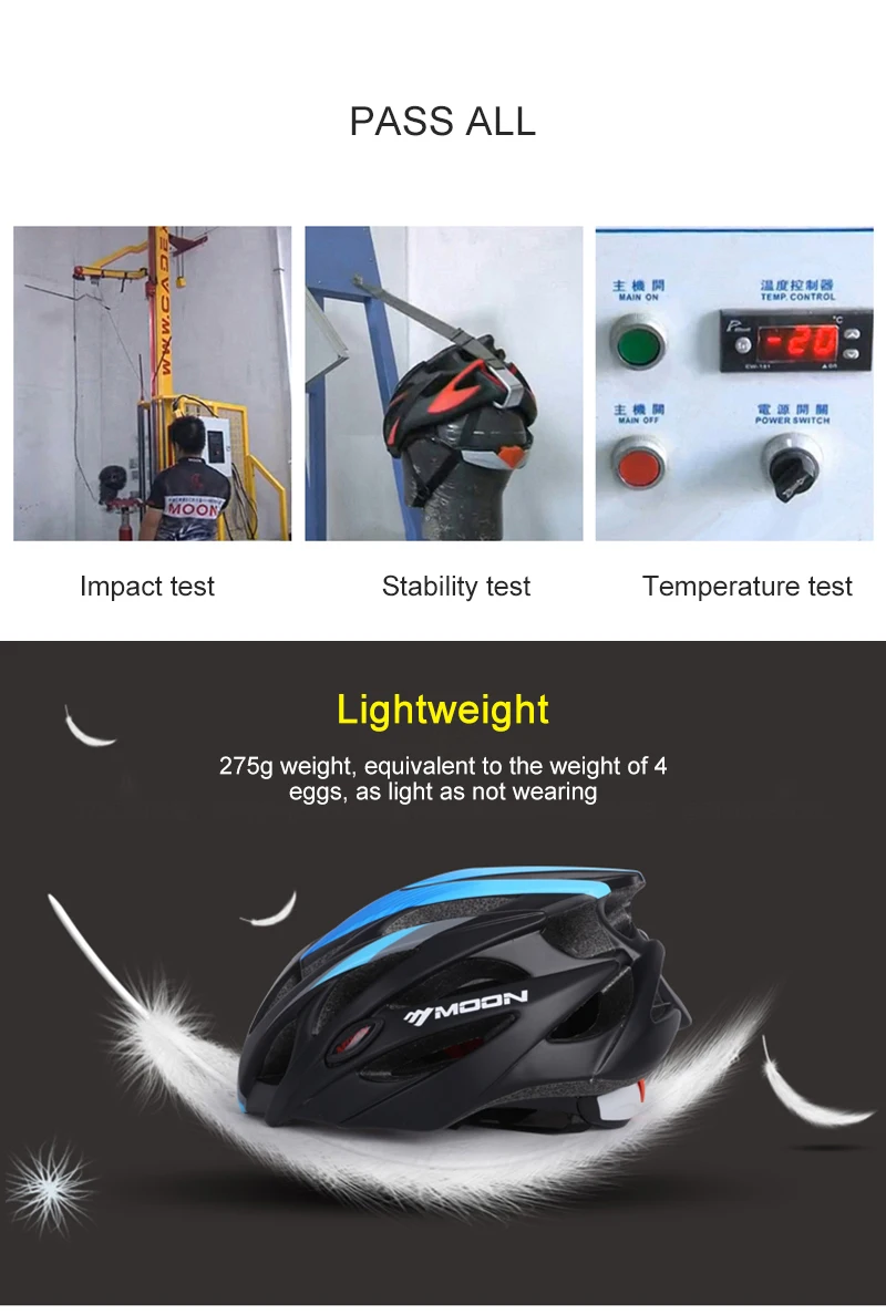 MOON New Спорт на открытом воздухе велосипедный дорожный шлем горное Велосипедное оборудование с Съемный объектив мы являемся производителем