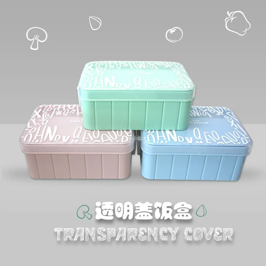 Ланч-бокс посуда школьный пищевой контейнер для микроволновой печи Bento Sushi box герметичный детский фруктовый Снэк портативный контейнер