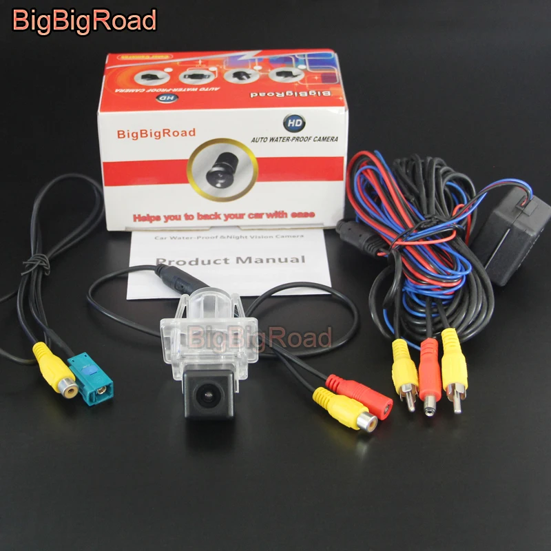 BigBigRoad Автомобильная камера заднего вида для Mercedes Benz W204 C180 C200 C280 C300 запасная HD CCD