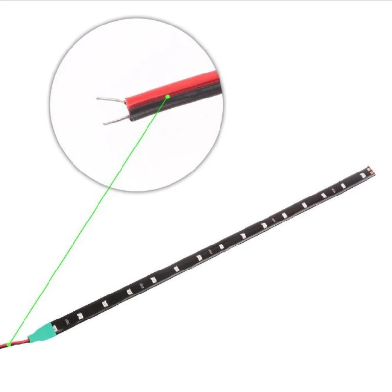 30 см светодиодный водонепроницаемый под автомобиль система подсвечивания неоновые огни Гибкая светодиодная лента атмосферная декоративная лампа автомобильные аксессуары