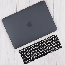 Жесткий чехол с резиновым покрытием для нового Apple MacBook Air 13 13,3 дюймов модель A1932 с retina Touch ID клавиатура кожный чехол