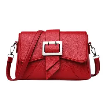 

Women's Bag Shoulder Messenger Bag Solid Color Large Capacity Fashion Simple Stylish Wild Casual Leather Multipurpose H1