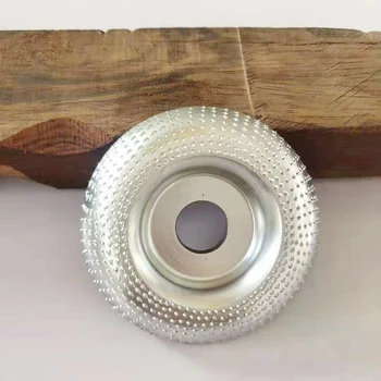 

HCS Wood Grinding Wheel 74x16mm High Carbon Steel Angle Grinder Disc Woodworking Carving Sanding Tool