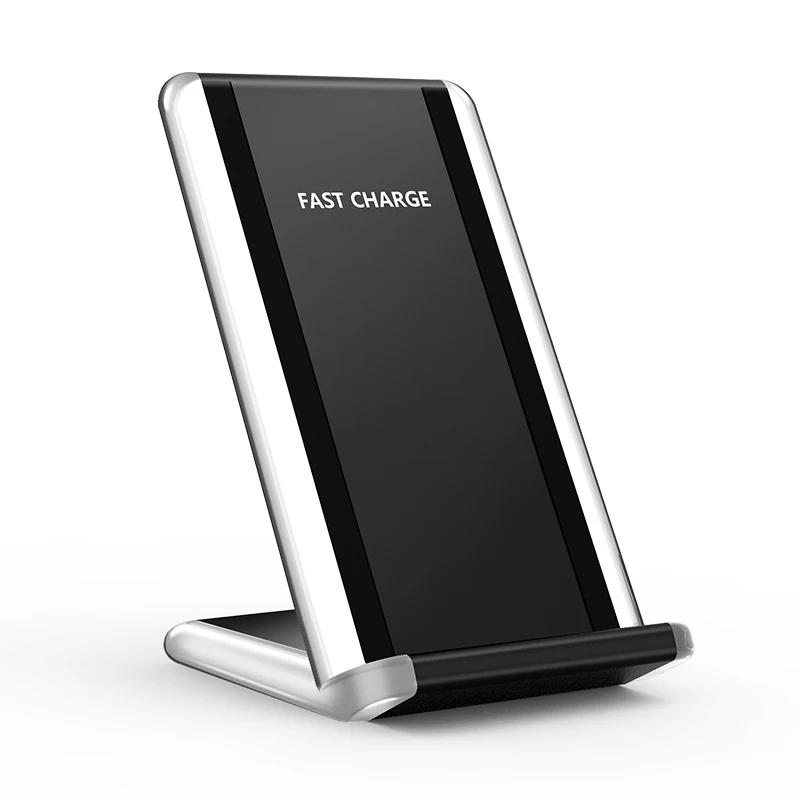 

Quick Charge 4.0 QC 3.0 10W Qi Fast Wireless Charger with Breathing Light for IPhone X Samsung Huawei Xiaomi Mobile Phone Stand