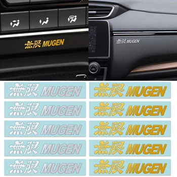 

Car-Styling 3D nickel Metal Badge Sticker for Honda Mugen Emblem Odyssey ACCORD CITY Crosstour SPIRIOR decoration Accessories