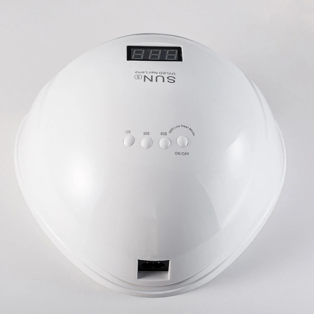  48W SUN 5 Lamp For Nail UV LED Nail Dryer Automatic Sensor LCD Time Display For Curing Gel Polish L